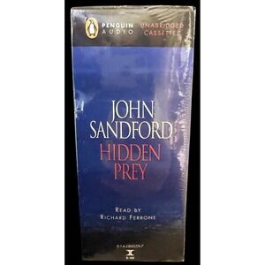 John Sandford Hidden Prey 2004 Audio Cassette, Unabridged edition NEW SEALED